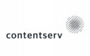 contentserv black logo